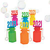 Mini 2021 Bright Bubble Bottles - 12 Pc. Image 1