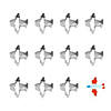 Mini Airplane Cookie Cutters Image 1