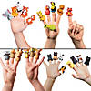 Mini Animal Finger Puppet Sets for 24 Image 1