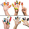 Mini Animal Finger Puppet Sets for 24 Image 1