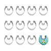 Mini Baby Bib Cookie Cutters Image 1