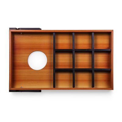 Mini Bean Bag Throw Game - Wood Grain Image 2