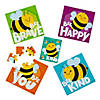 Mini Bee Kind Positive Sayings Jigsaw Puzzles - 12 Boxes Image 1