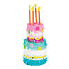 Mini Birthday Cake Pi&#241;ata Decorations - 3 Pc. Image 1