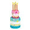 Mini Birthday Cake Pi&amp;#241;ata Decorations - 3 Pc. Image 1