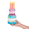 Mini Birthday Cake Pi&#241;ata Decorations - 3 Pc. Image 1