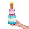 Mini Birthday Cake Pi&amp;#241;ata Decorations - 3 Pc. Image 1