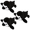 Mini Black &amp; White Stuffed Penguins - 12 Pc. Image 1