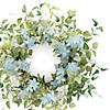 Mini Blossom Wreath 23"D Polyester Image 1