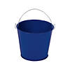 Mini Blue Favor Pails - 12 Pc. Image 1