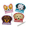 Mini Bubble Tube Valentine Exchanges with Dog Card for 24 Image 1