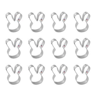 Mini Bunny Face 1.75 inch Cookie Cutters Image 1