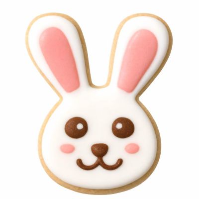 Mini Bunny Face 1.75 inch Cookie Cutters Image 2