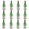 Mini Champagne Bubble Bottles - 12 Pc. Image 1