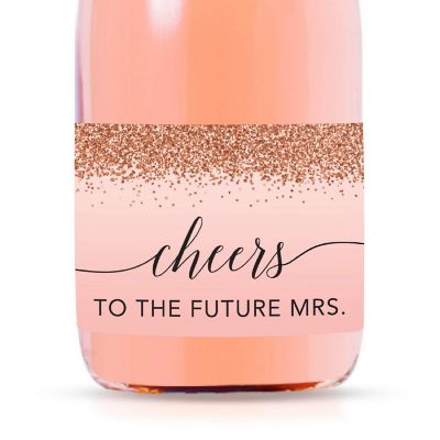 Mini Champagne Cheers Future Mrs Rose Image 1