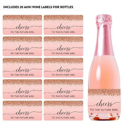 Mini Champagne Cheers Future Mrs Rose Image 3
