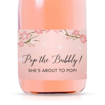 Mini Champagne Pop Bubbly Cherry Blossom Image 1