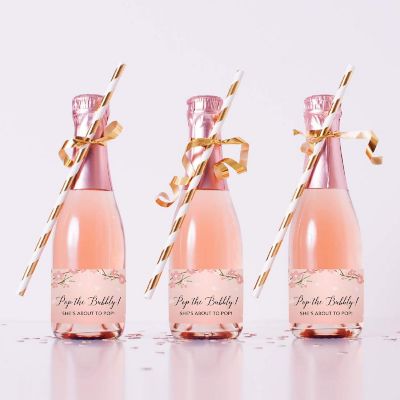 Mini Champagne Pop Bubbly Cherry Blossom Image 1