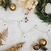 Mini Christmas Light Set - Teal - 24.5' White Wire - 50ct Image 1