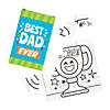 Mini Color Your Own Father&#8217;s Day Puzzles - 12 Boxes Image 1