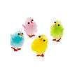 Mini Colorful Chenille Baby Chicks - 36 Pc. Image 1