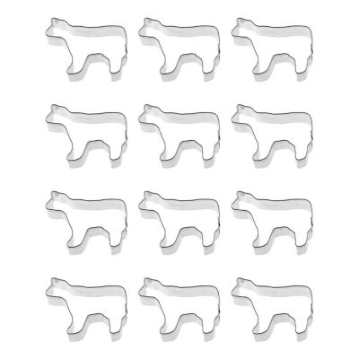 Mini Cow 2 inch Cookie Cutters Image 1