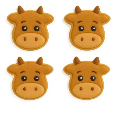 Mini Cow Head Face 1.5 inch Cookie Cutters Image 3
