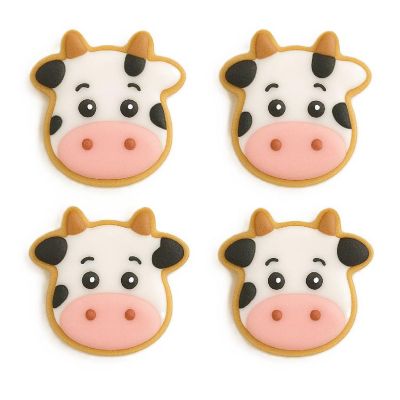 Mini Cow Head Face 1.5 inch Cookie Cutters Image 2