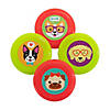 Mini Cute Dog Party Flying Discs - 12 Pc. Image 1