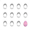 Mini Easter Egg Cookie Cutters Image 1