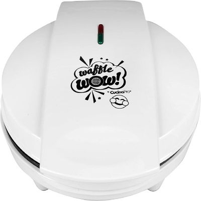 Mini Emoticon Smiley Faces Waffle Maker - Create 7 Unique Waffles or Pancakes w Electric Non Stick Waffler Iron - Featuring a Kiss Face &amp; Heart Eyes Image 3