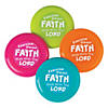 Mini Exercise Your Faith Flying Discs - 12 Pc. Image 1