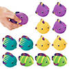 Mini Fun Squeeze Fish Squirt Toys - 12 Pc. Image 1
