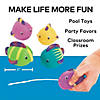 Mini Fun Squeeze Fish Squirt Toys - 12 Pc. Image 1