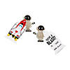 Mini Glow-in-the-Dark Astronaut Valentine Exchanges with Card for 12 Image 1