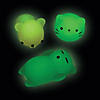 Mini Glow-in-the-Dark Mochi Squishies - 12 Pc. Image 1