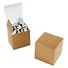 Mini Gold Favor Boxes - 24 Pc. Image 1