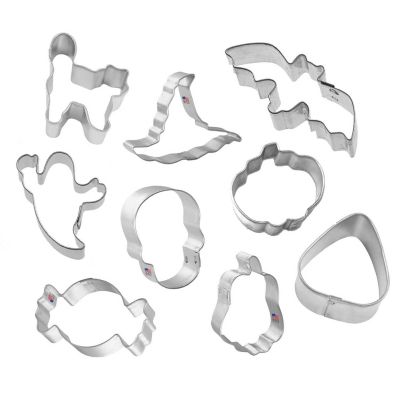 Mini Halloween 9 Piece Cookie Cutter Set Image 1
