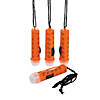 Mini Halloween Flashlights on A Rope - 12 Pc. Image 1