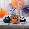 Mini Halloween Stuffed Cats in Ghost Costumes - 12 Pc. Image 2