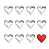 Mini Heart 1.5" Cookie Cutters Image 1