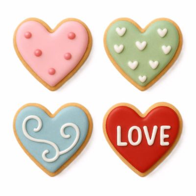 Mini Heart 1.5 inch Cookie Cutters Image 2