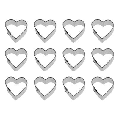 Mini Heart 1 inch Cookie Cutters Image 1