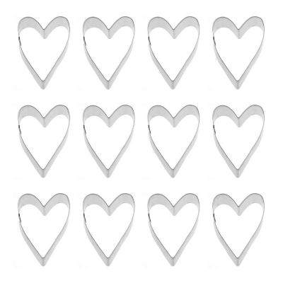 Mini Heart 2 inch Cookie Cutters Image 1