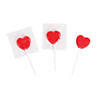 Mini Heart Lollipops - 65 Pc. Image 1