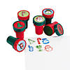 Mini Holiday Stampers - 24 Pc. Image 1