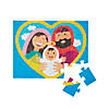 Mini Holy Family Jigsaw Puzzles - 12 Pc. Image 1