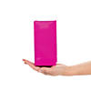 Mini Hot Pink Treat Bags - 24 Pc. Image 1