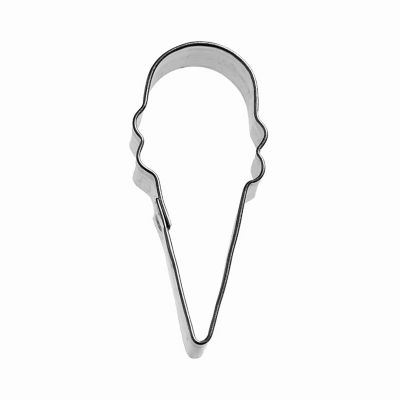 Mini Ice Cream Cone 2 inch Cookie Cutters Image 1