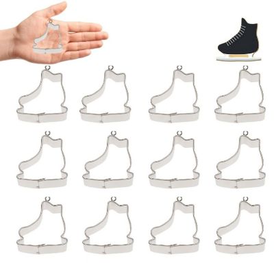 Mini Ice Skate&amp;#8211; Christmas Ornament Cookie Cutter Image 1